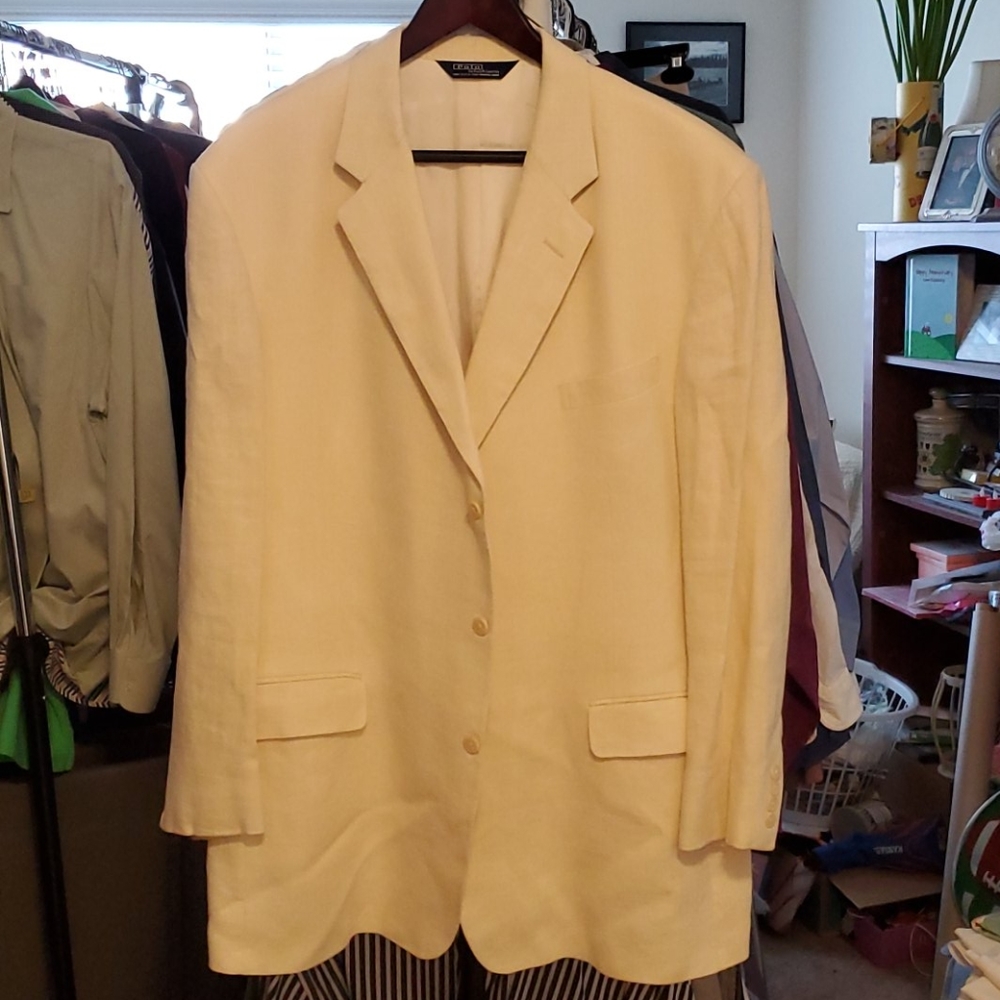 Polo by Ralph Lauren Cream Tuxedo Suit